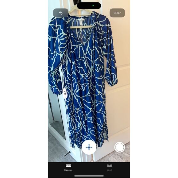 NWOT H&M sea scene coral kaftan small, $100 - Picture 7 of 7